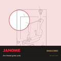 Arm thread guide (unit), Janome #866623003 — shown on the Janome parts diagram