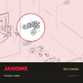 Function button, Janome #867130A01 — shown on the Janome parts diagram