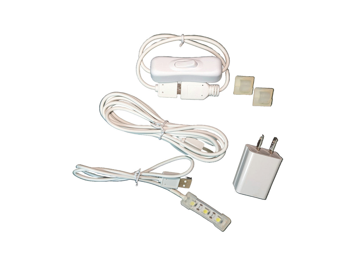 3 LED USB Complete Kit
