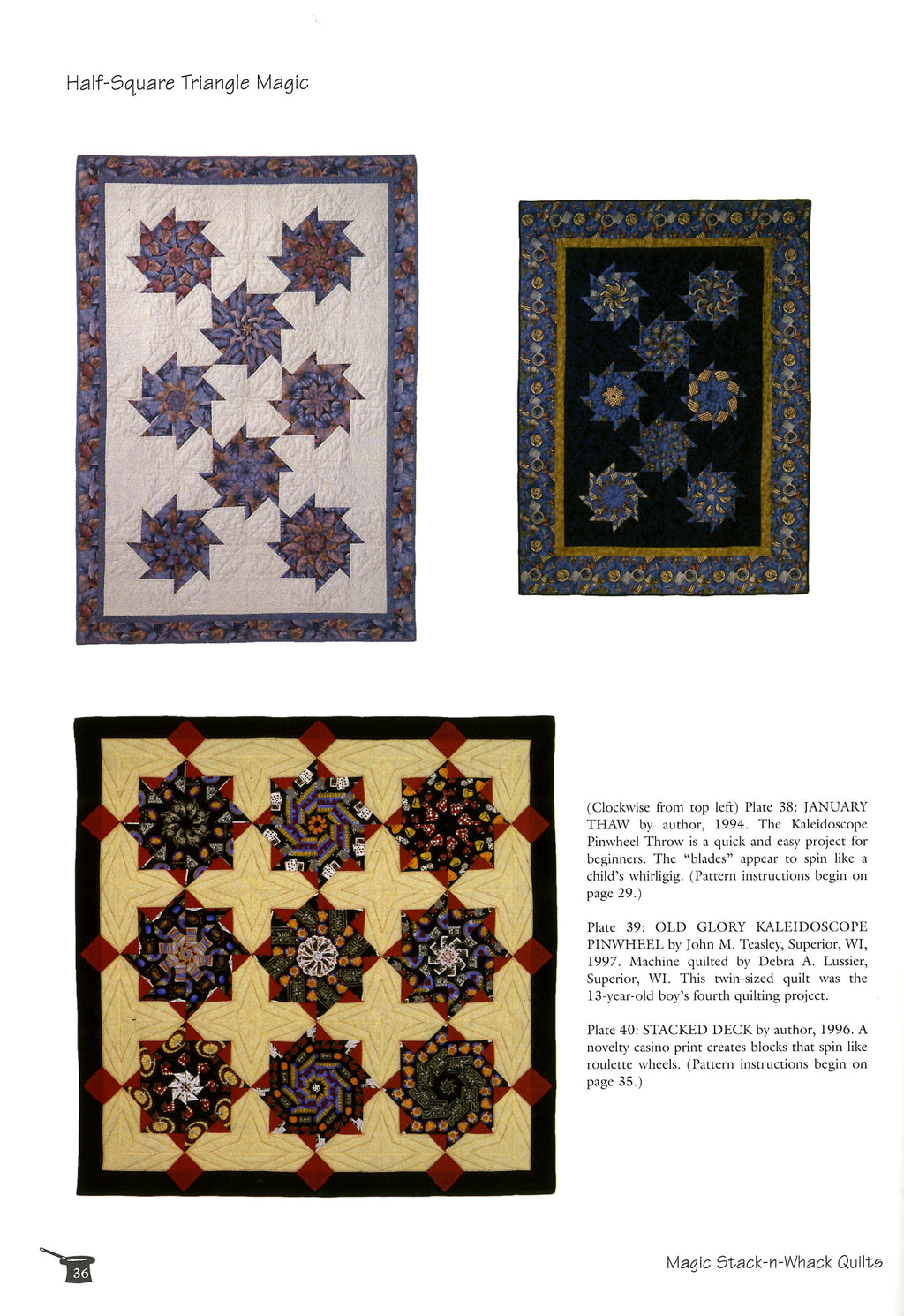 Magic Stack-n Whack Quilts