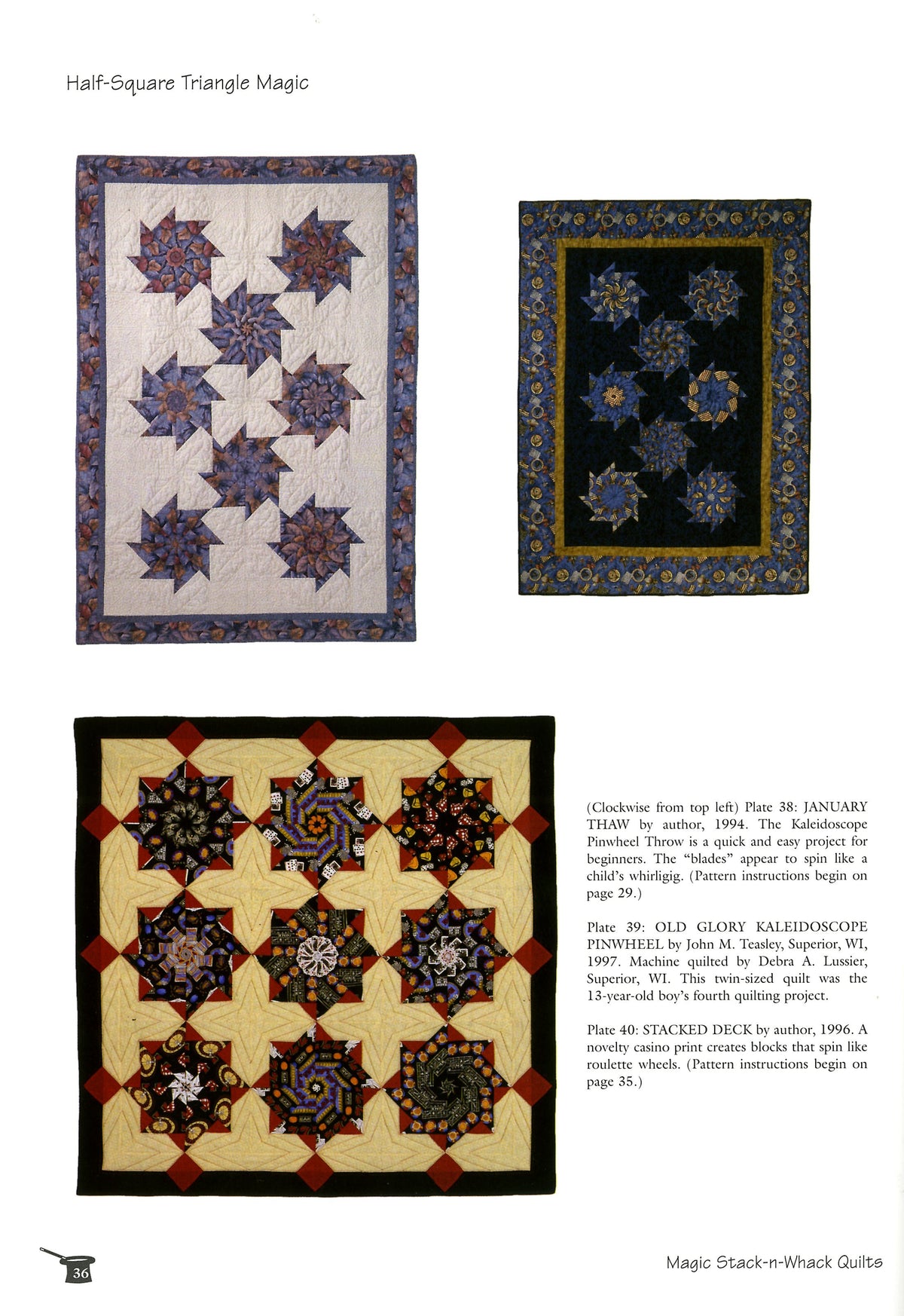 Magic Stack-n Whack Quilts