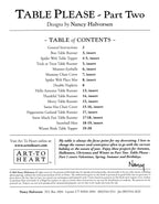 Table Please Part Two