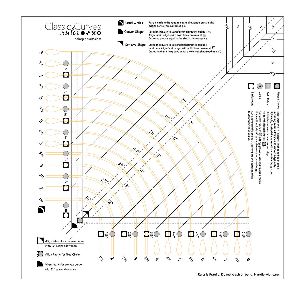 Classic Curves Ruler Redesign