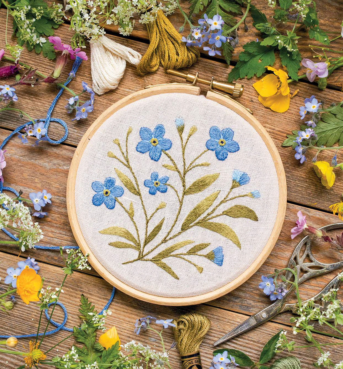 Paint With Thread: In the Garden