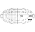 Ruler Oval Set C (QM) — genuine Janome accessory, part HG00619-JA