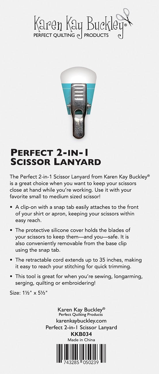 Karen Kay Buckley® Perfect 2-in-1 Scissor Lanyard