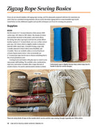 Creative Zigzag Rope Sewing