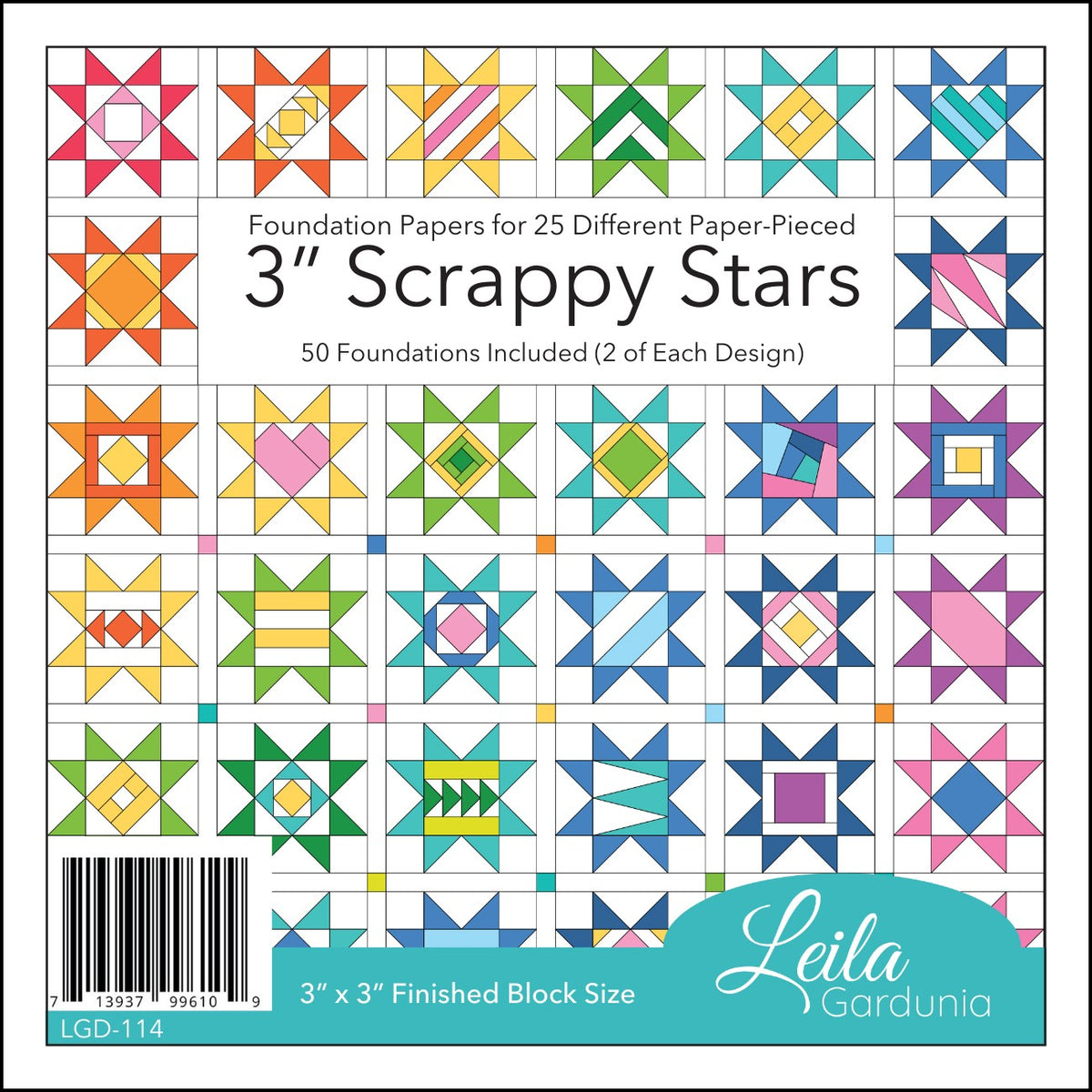 3in Scrappy Stars Foundation Pad