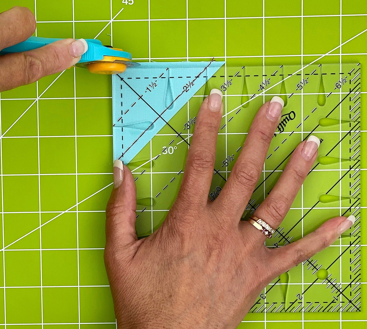 6 1/2 Triangle Square Up PLUS