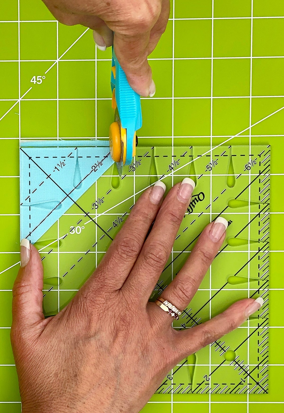 6 1/2 Triangle Square Up PLUS