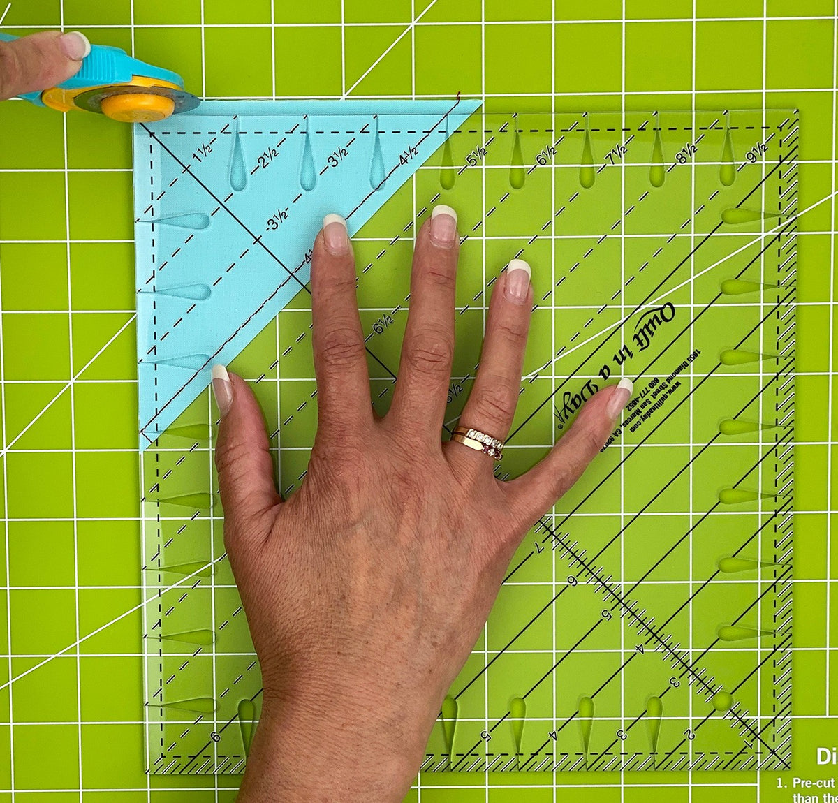 9 1/2 Triangle Square Up PLUS