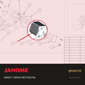 DIRECT DRIVE MOTOR-PSL, Janome #QM10159 — shown on the Janome parts diagram