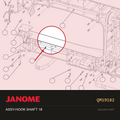 ASSY-HOOK SHAFT 18, Janome #QM19182 — shown on the Janome parts diagram