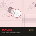 BOARD-MOTOR ENCODER MAGNETIC, Janome #QM20131 — shown on the Janome parts diagram