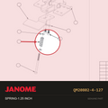 SPRING-1.25in, Janome #QM20802-4-127 — shown on the Janome parts diagram