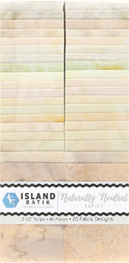 Basics Naturally Neutrals 2.5in Strips (40pc x 20 colors)