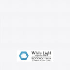 Ecco Cotton Solids White Light 10in Squares 42pc
