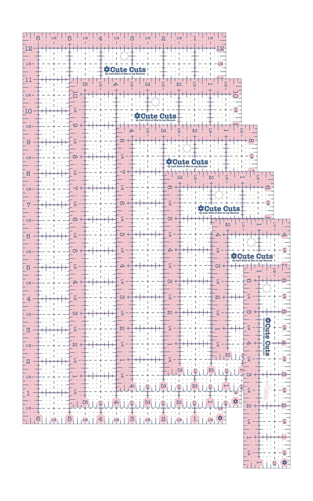 Lori Holt Rectangular Ruler Pack