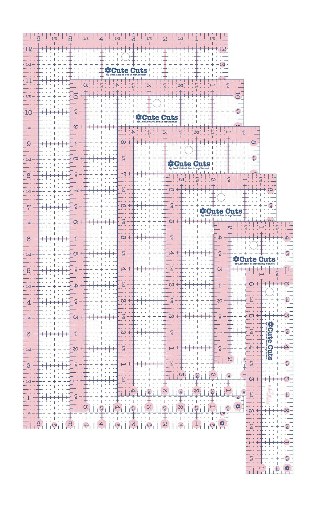 Lori Holt Rectangular Ruler Pack
