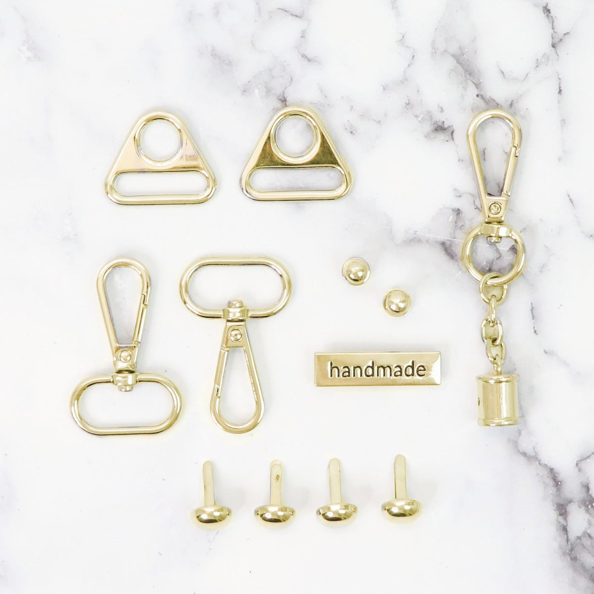 Sampler Box Bundle Of Hardware Set Gold