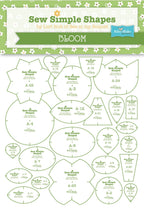 Bee In my Bonnet Sew Simple Shapes Templates Bloom