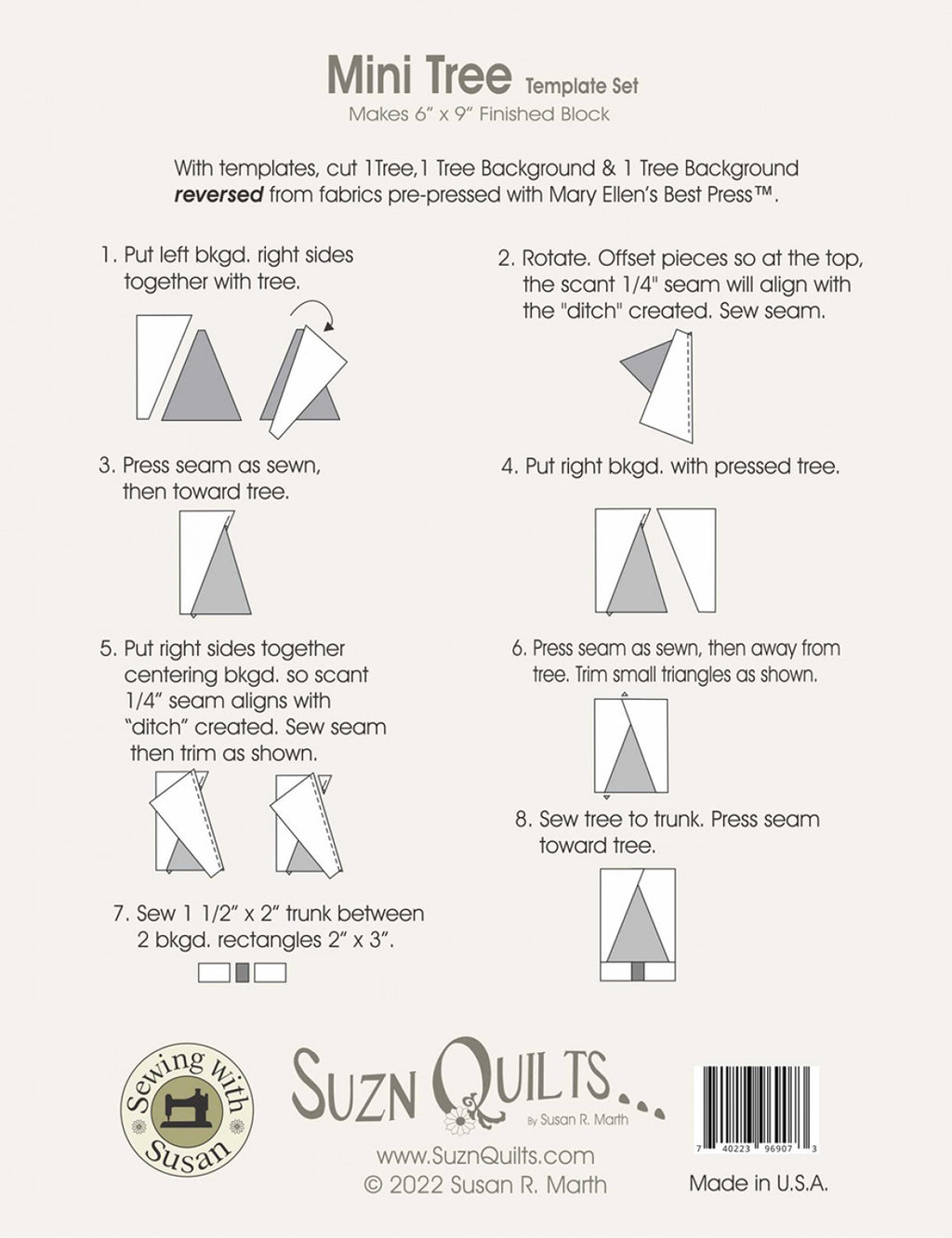 Mini Tree Template Set