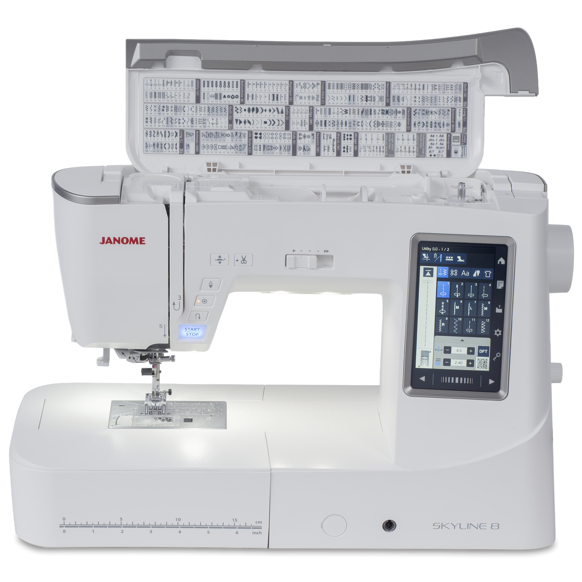 Janome Skyline 8 Quilting Machine detail