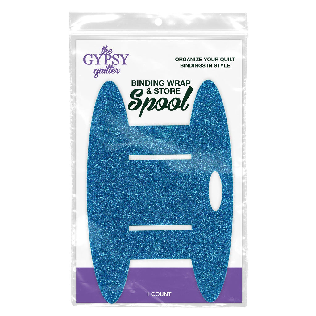 Binding Wrap and Store Spool Blue