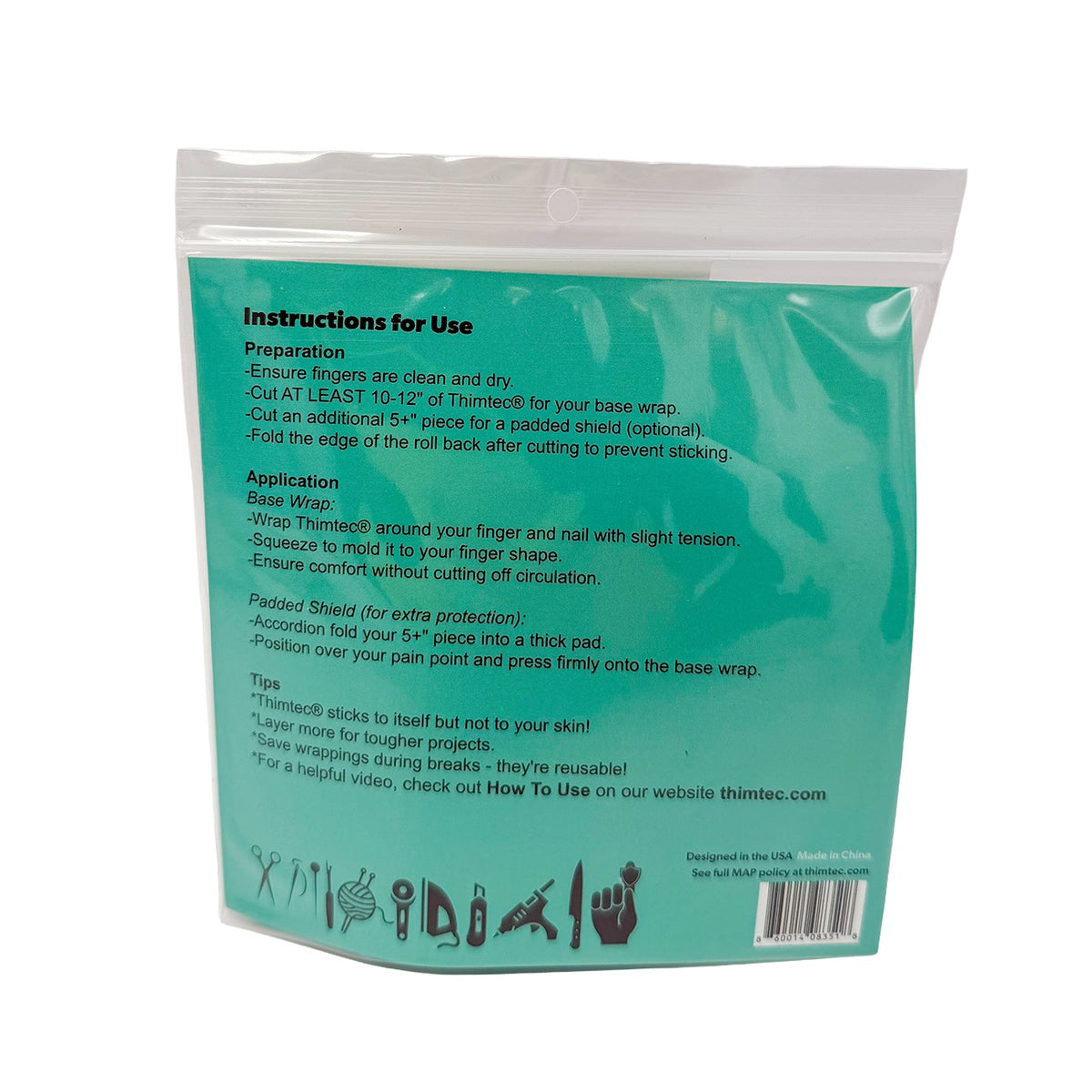 Thimtec Thimble Tape Acid Wash