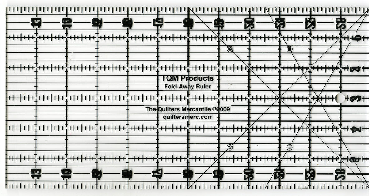 The Fold Away Retreat Ruler 6in x 24in