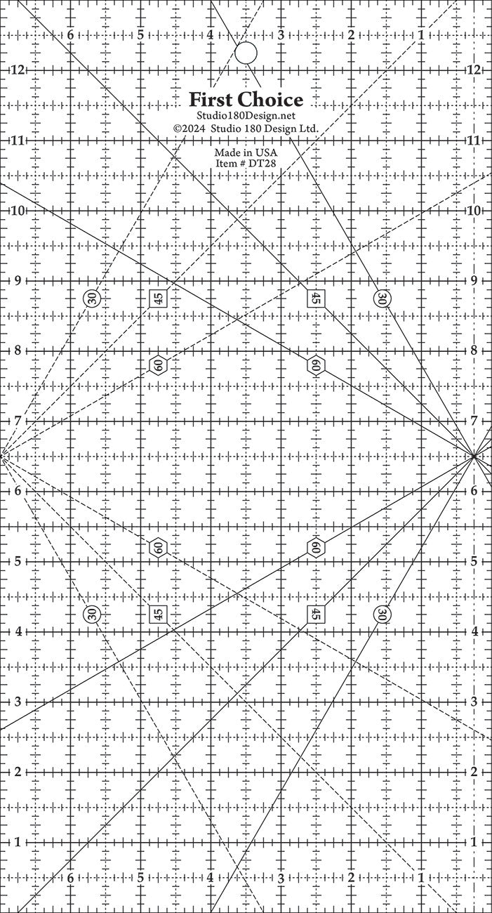 First Choice Ruler 7in x 13in