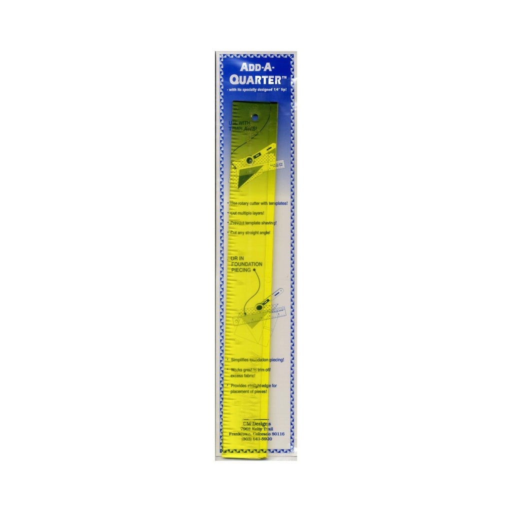 Add A-Quarter Ruler 1 1/2in x 12in