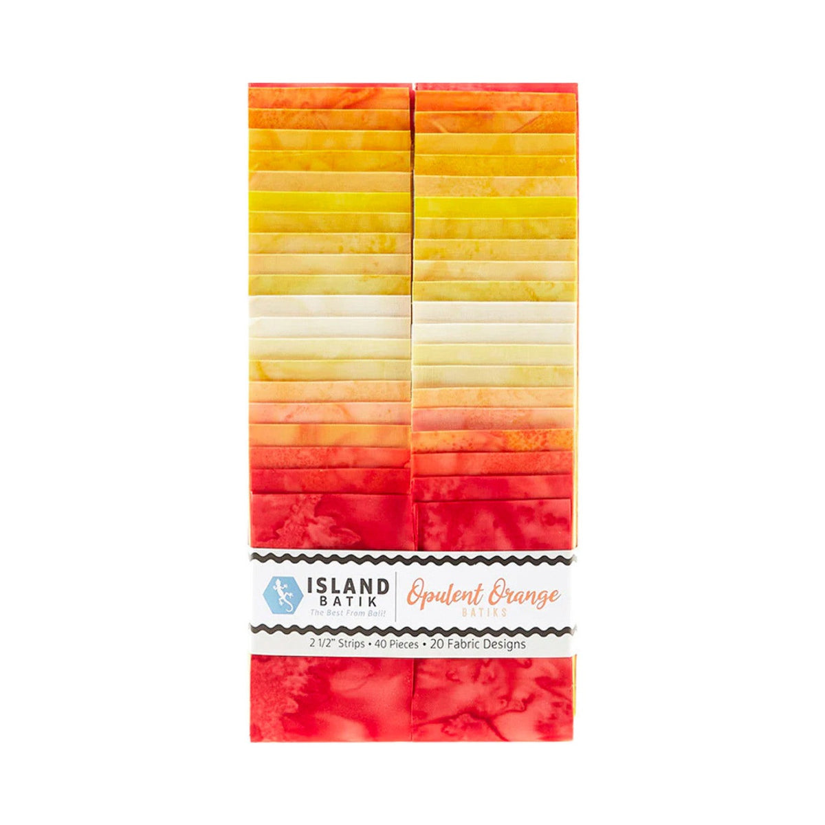 Basics Opulent Oranges 2.5in Strips (40pc x 20 colors)