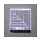 Carolina Moore Glow Ruler 6in Square Left Handed