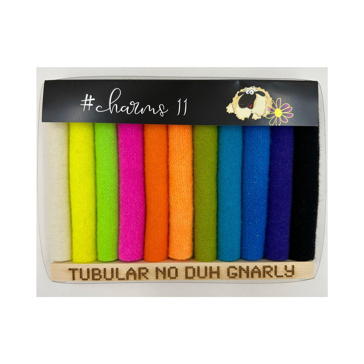 #Charms11 Neon 5in x 5in
