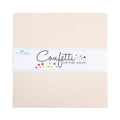 Confetti Cotton Ivory 10in Squares, 42pcs/bundle