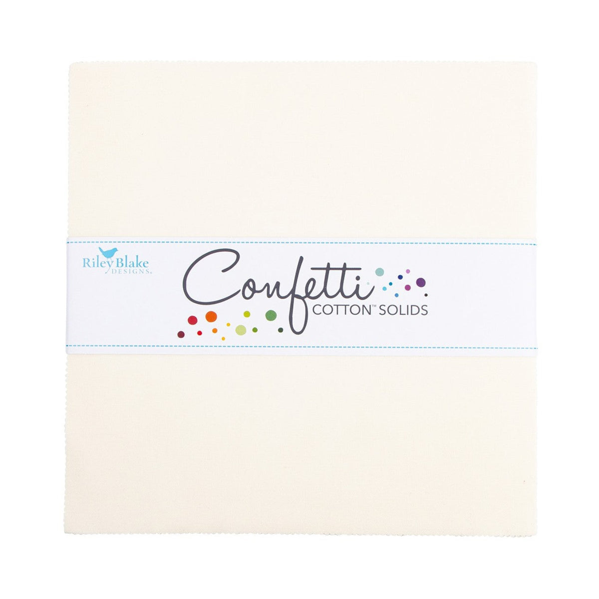 Confetti Cotton LeCreme 10in Squares, 42pcs/bundle