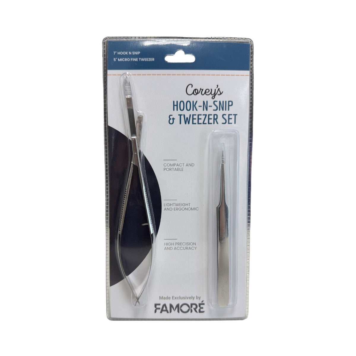 Corey's Hook-N-Snip & Tweezer Set