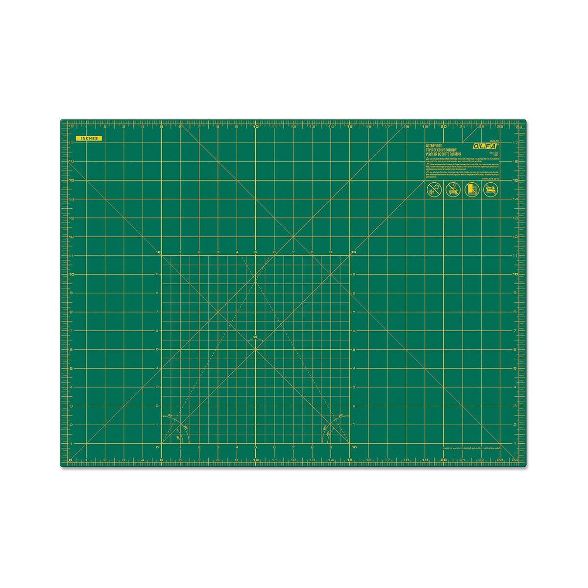 Cutting Mat with Grid 18in x 24in