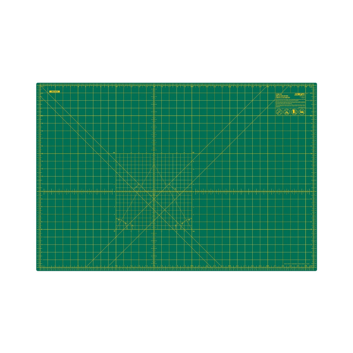 Cutting Mat with Grid 24in x 36in