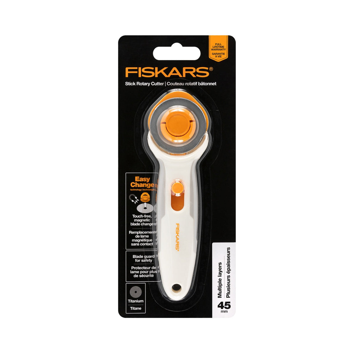 Easy Blade Change 45mm Rotary Stick Cutter