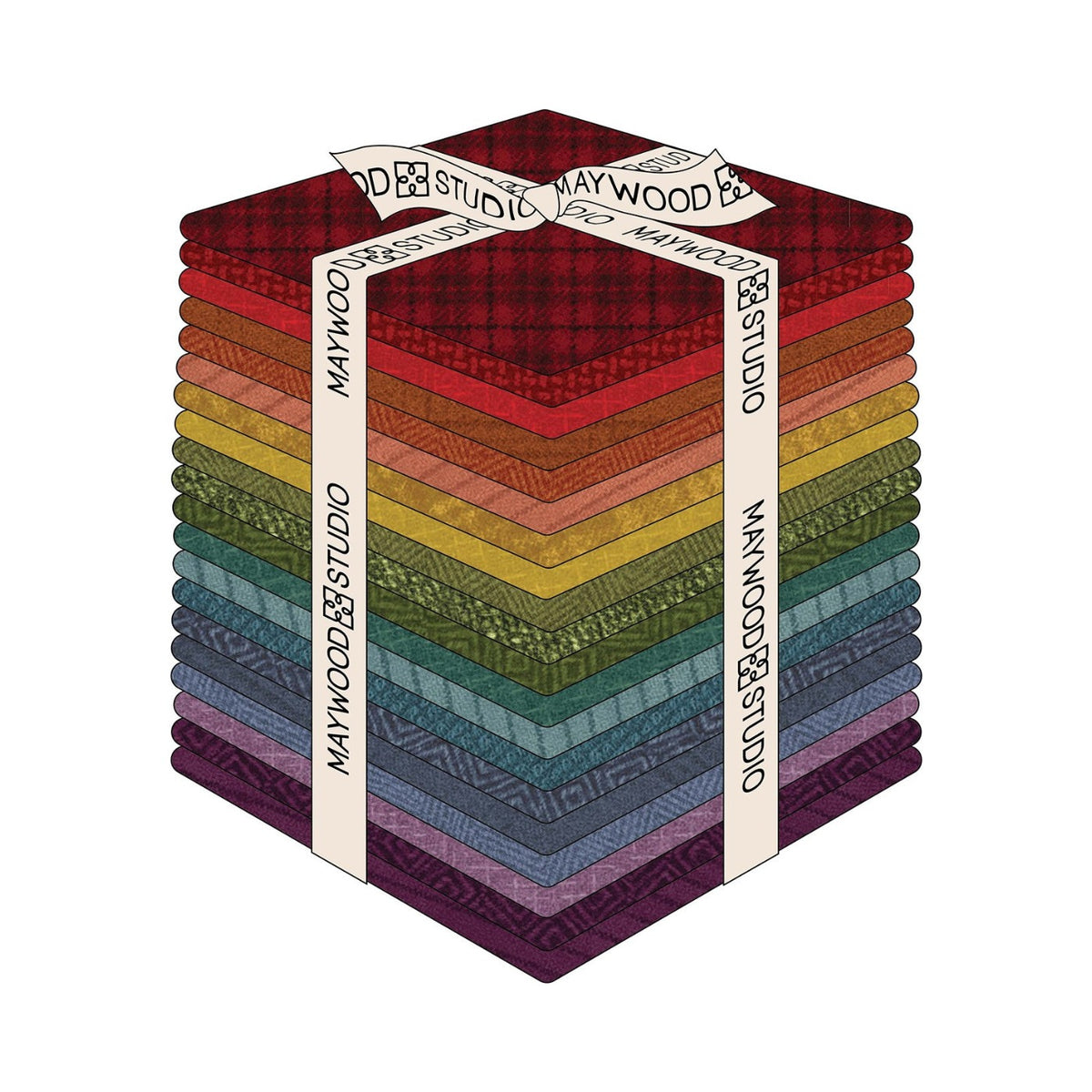 Fat Quarter Woolies Flannel Colors Vol. 2, 20pcs/bundle