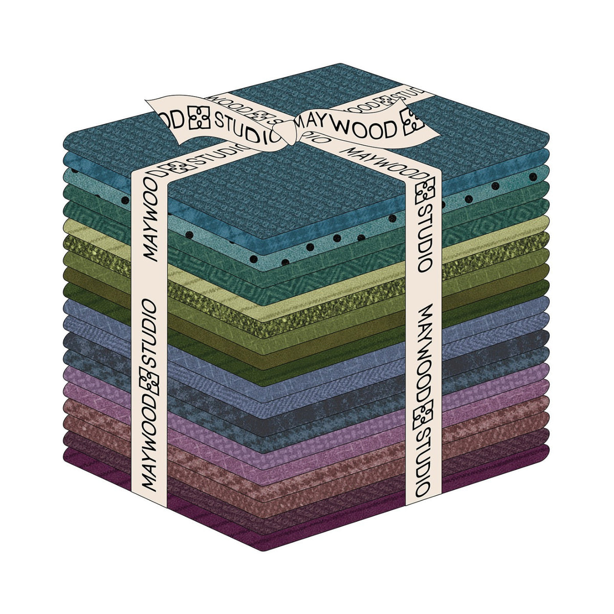 Fat Quarter, Woolies Flannel Gemstones, 20pcs/bundle