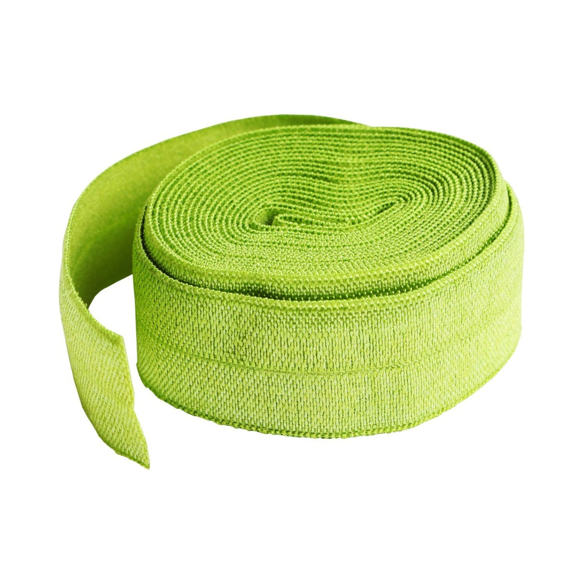 Fold-over Elastic 3/4in x 2yd Apple Green