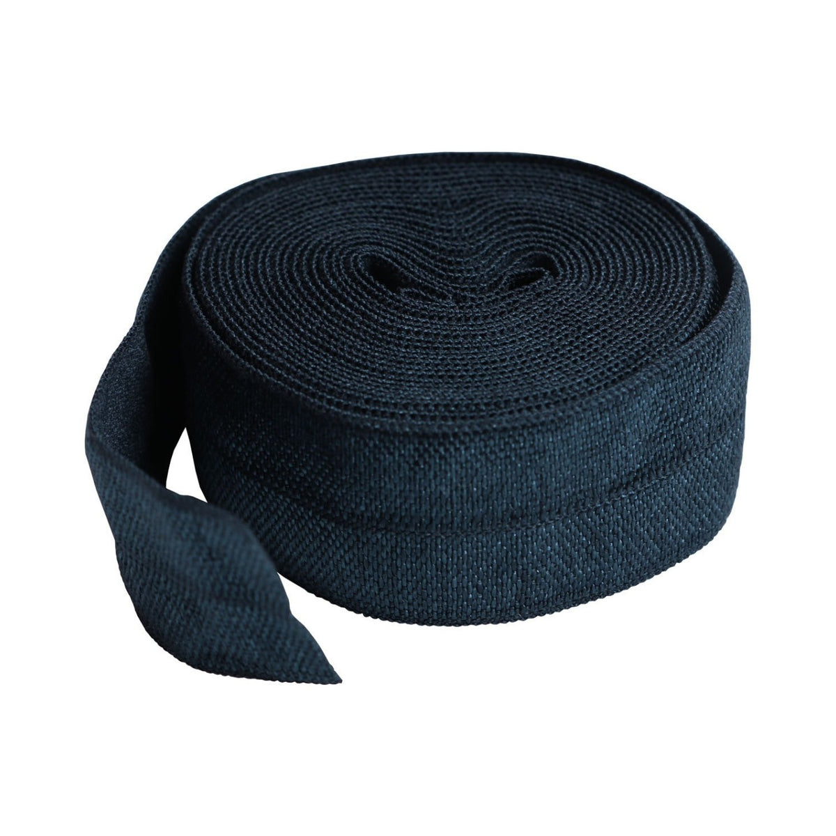 Fold-over Elastic 3/4in x 2yd Navy