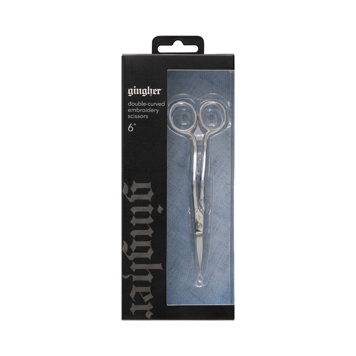 Gingher 6in Double Curved Embroidery Scissors