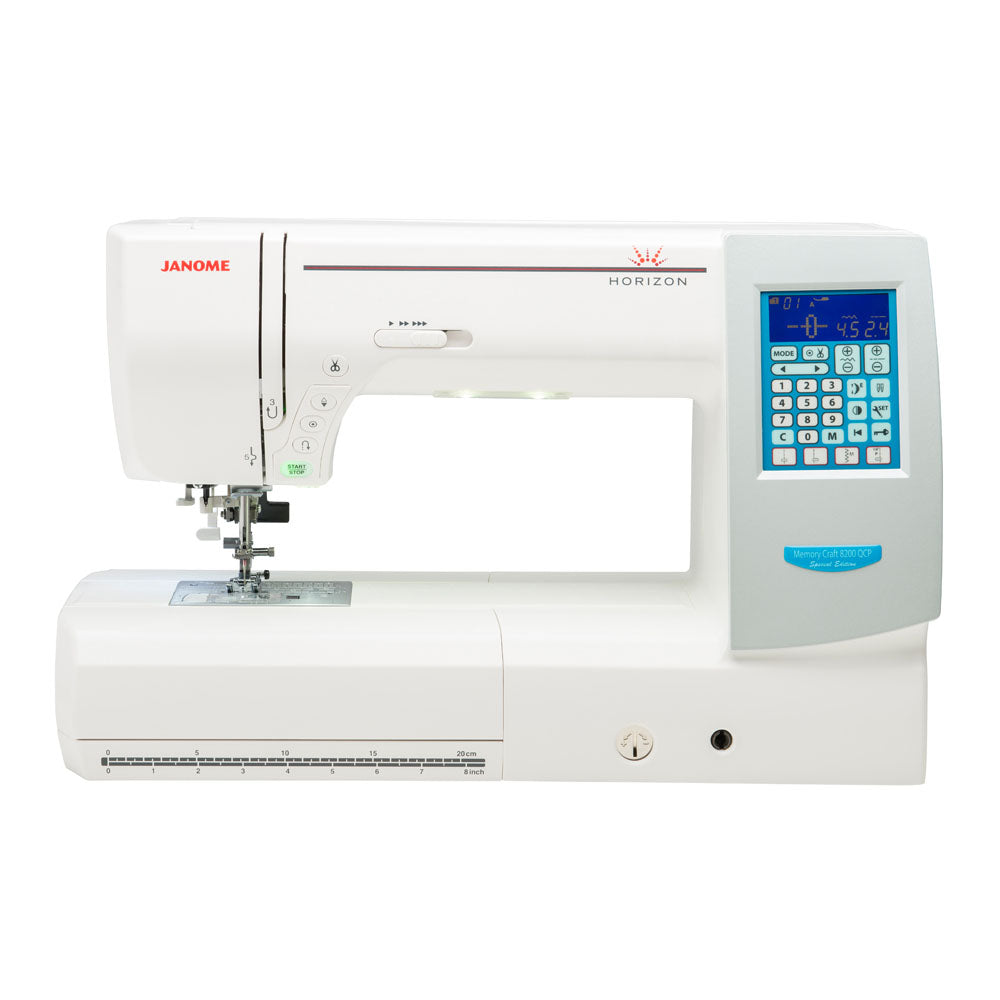Janome MC8200QCPSE sewing machine