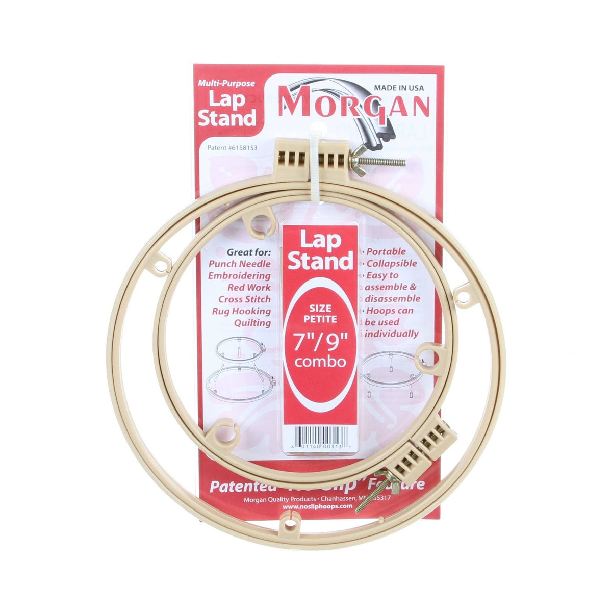 Lap Stand with 7in/9in Petite Hoop Combo