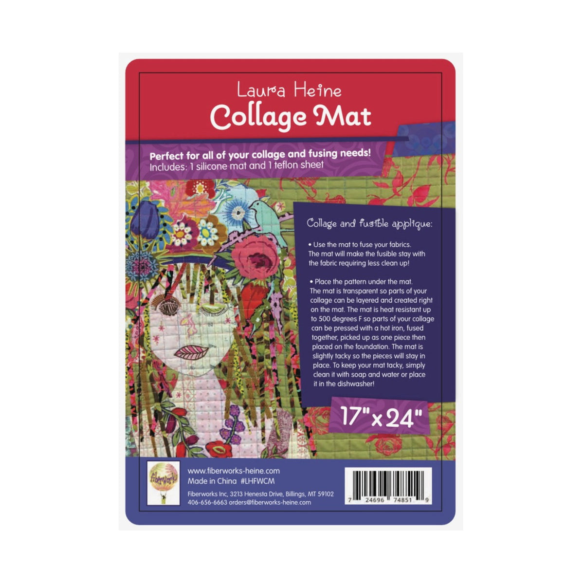 Laura Heine Collage Mat