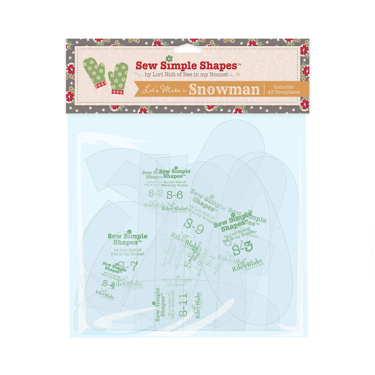 Lori Holt Home Town Let's Make a Snowman Simple Shapes™
